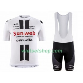 Fietskleding (Fietsshirt + Korte Koersbroek) 2020 Team Sunweb N002